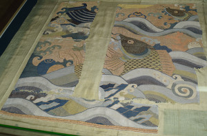 Ткань конца XVII века. Китай из собрания Великоустюгского музея-заповедника